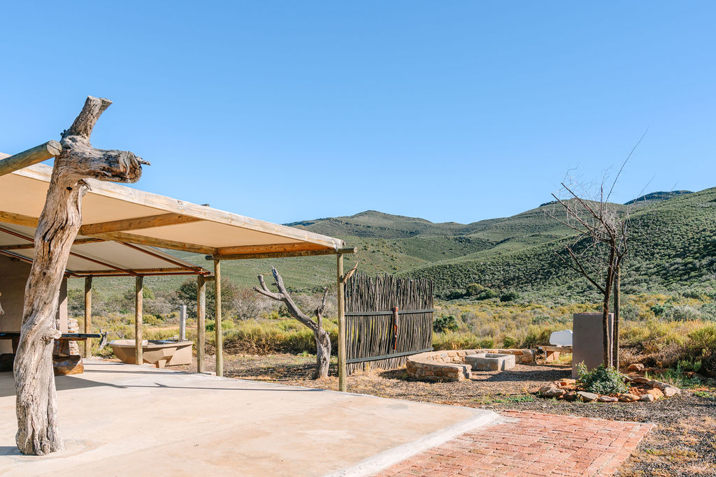 Bush caravan campsite